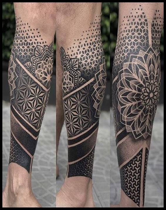 Geometric/Dotwork Tattoo Style