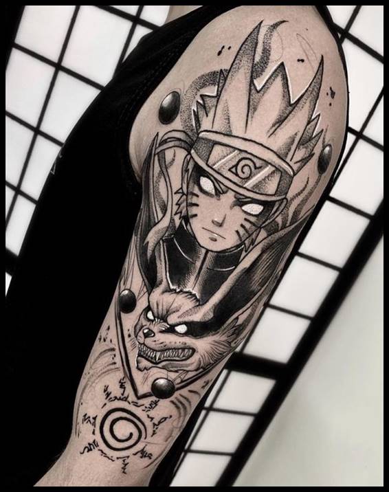 Anime Tattoo Style