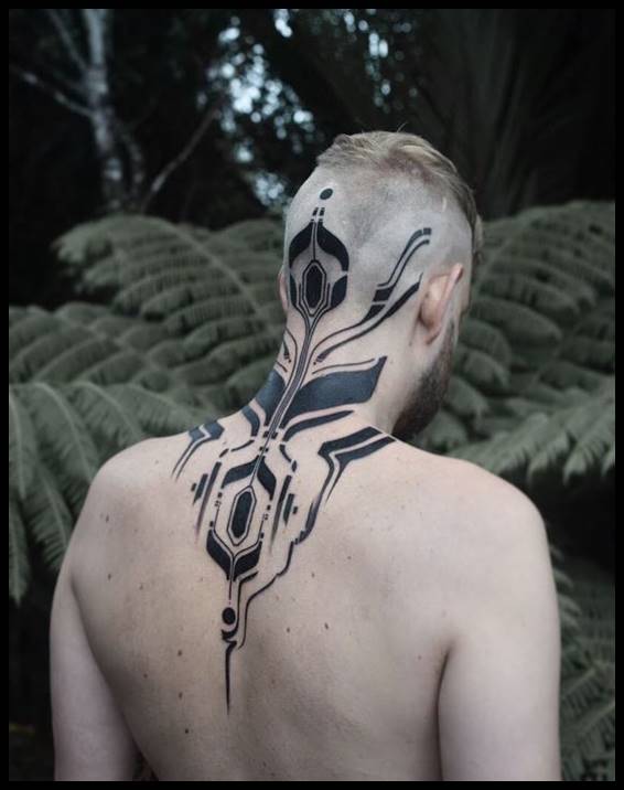 Cyberpunk Tattoo Style
