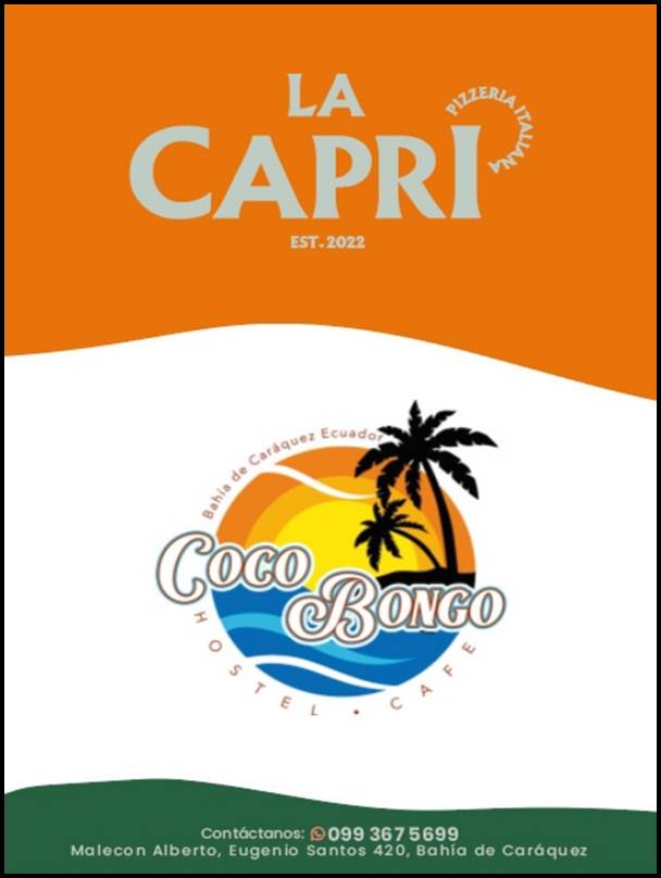 La Capri Pop Up Restaurant in CoCo Bongo Hostel.