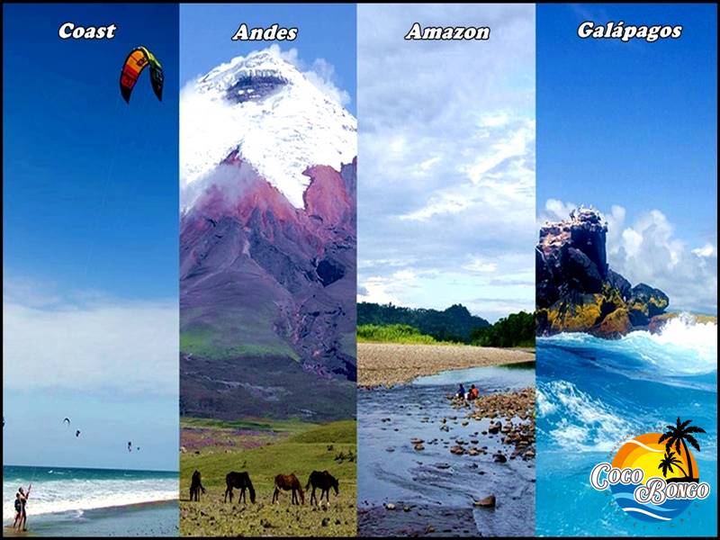 The weather in Ecuador is one of the best in the world 