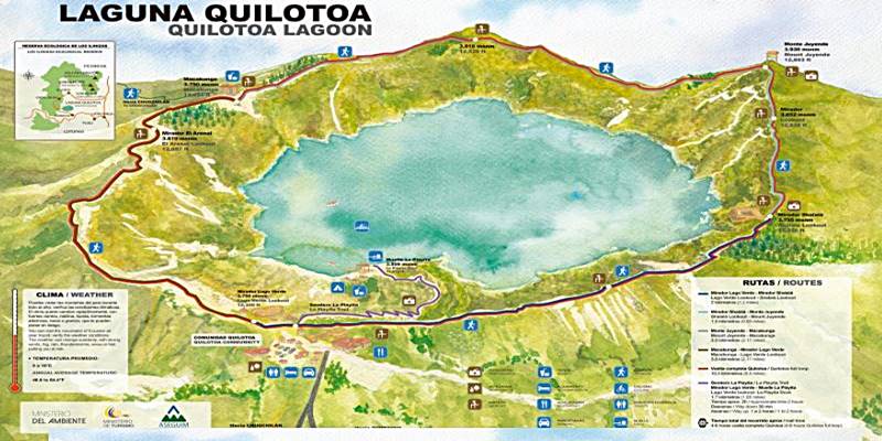 Quilotoa Lake